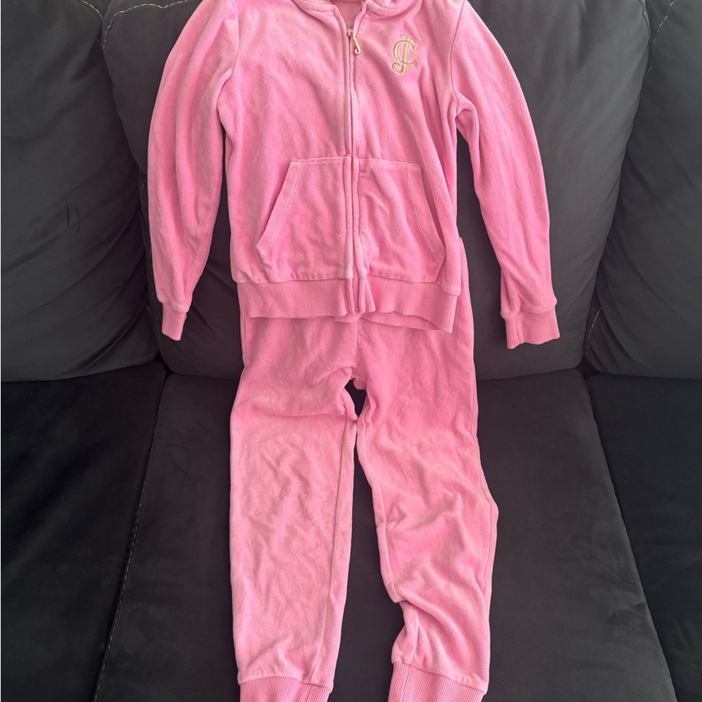 Juicy Couture Pink Velour Hoodie